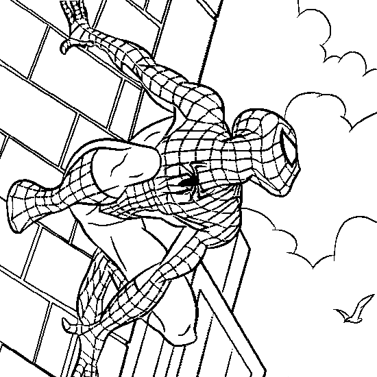 Dibujo para colorear: Spiderman (Superhéroes) #78702 - Dibujos para Colorear e Imprimir Gratis