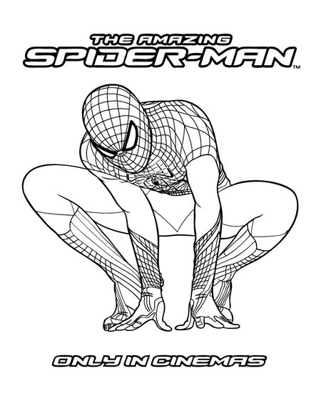 Dibujo para colorear: Spiderman (Superhéroes) #78745 - Dibujos para Colorear e Imprimir Gratis