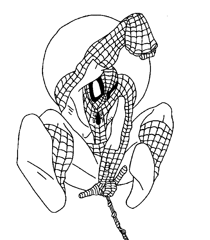Dibujo para colorear: Spiderman (Superhéroes) #78791 - Dibujos para Colorear e Imprimir Gratis