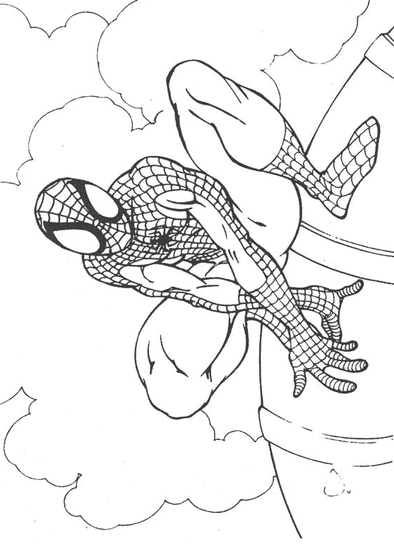Dibujo para colorear: Spiderman (Superhéroes) #78823 - Dibujos para Colorear e Imprimir Gratis