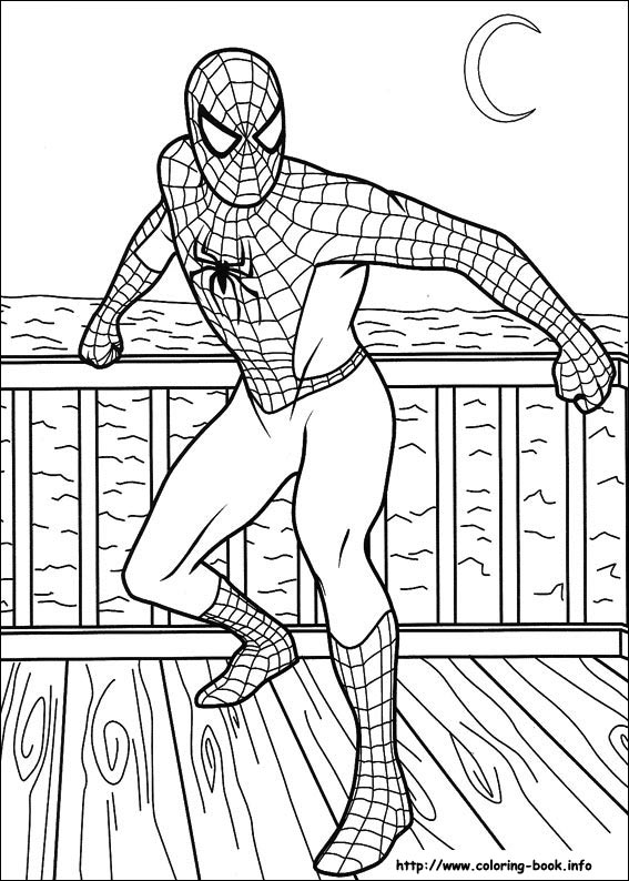 Dibujo para colorear: Spiderman (Superhéroes) #78974 - Dibujos para Colorear e Imprimir Gratis