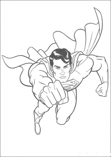 Dibujo para colorear: Superman (Superhéroes) #83661 - Dibujos para Colorear e Imprimir Gratis