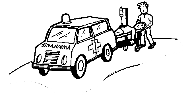 Dibujo para colorear: Ambulance (Transporte) #136847 - Dibujos para Colorear e Imprimir Gratis