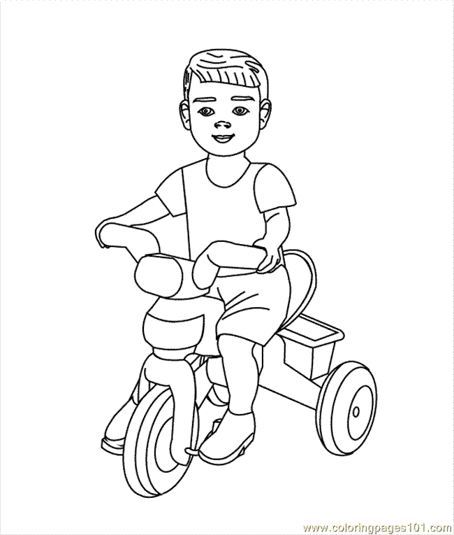 Dibujo para colorear: Bike / Bicycle (Transporte) #136990 - Dibujos para Colorear e Imprimir Gratis