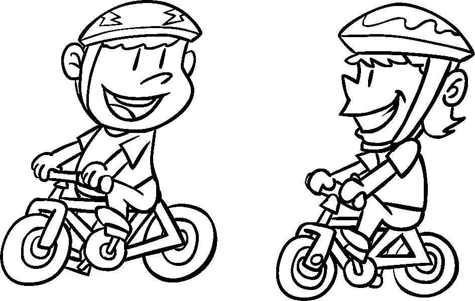 Dibujo para colorear: Bike / Bicycle (Transporte) #137050 - Dibujos para Colorear e Imprimir Gratis
