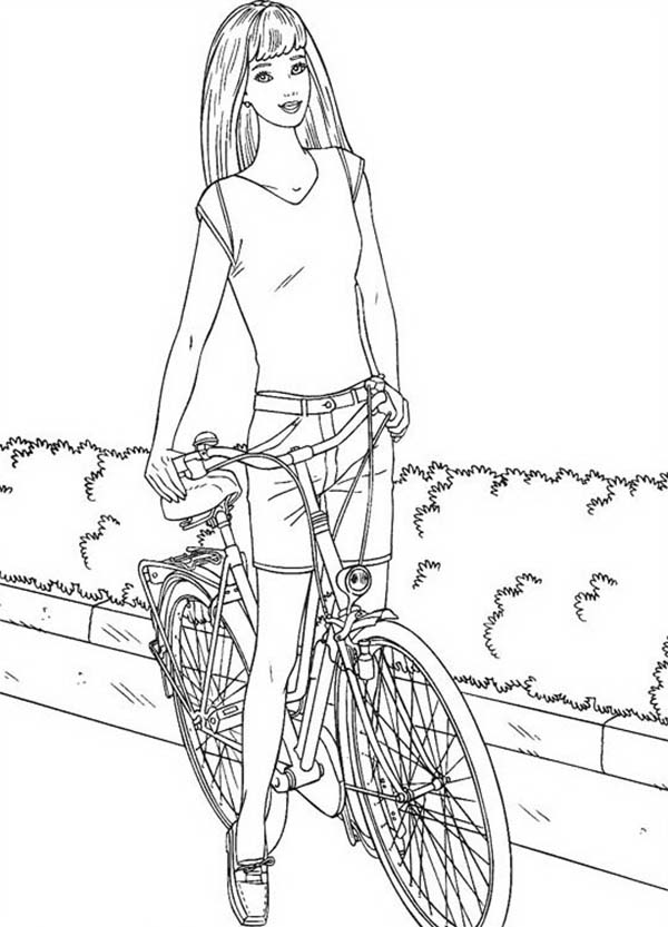 Dibujo para colorear: Bike / Bicycle (Transporte) #137165 - Dibujos para Colorear e Imprimir Gratis