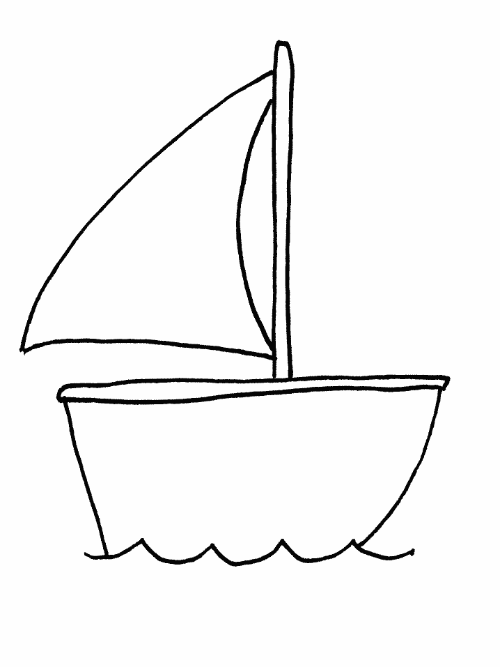 Dibujo para colorear: Boat / Ship (Transporte) #137477 - Dibujos para Colorear e Imprimir Gratis