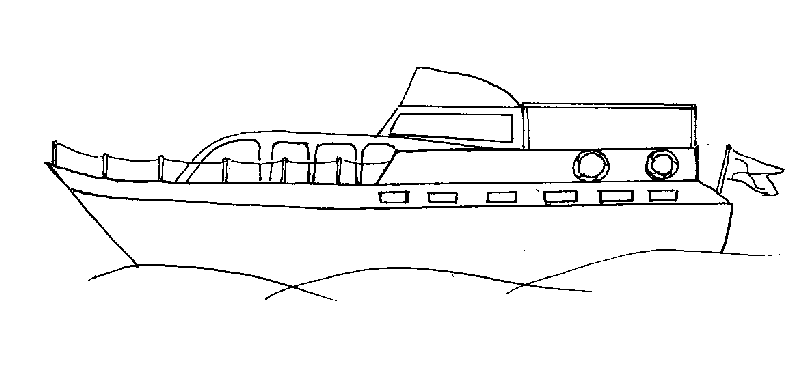 Dibujo para colorear: Boat / Ship (Transporte) #137572 - Dibujos para Colorear e Imprimir Gratis