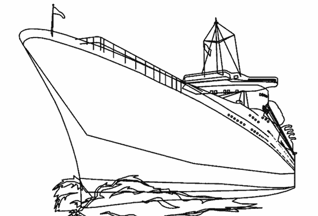 Dibujo para colorear: Boat / Ship (Transporte) #137601 - Dibujos para Colorear e Imprimir Gratis