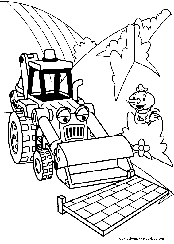 Dibujo para colorear: Bulldozer / Mecanic Shovel (Transporte) #141741 - Dibujos para Colorear e Imprimir Gratis