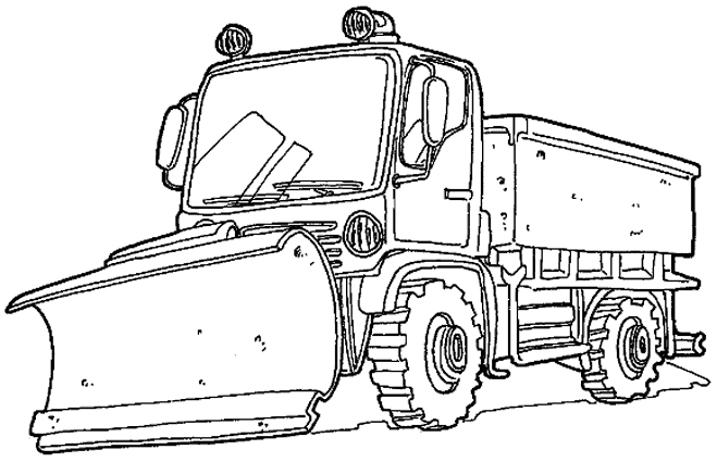 Dibujo para colorear: Bulldozer / Mecanic Shovel (Transporte) #141746 - Dibujos para Colorear e Imprimir Gratis