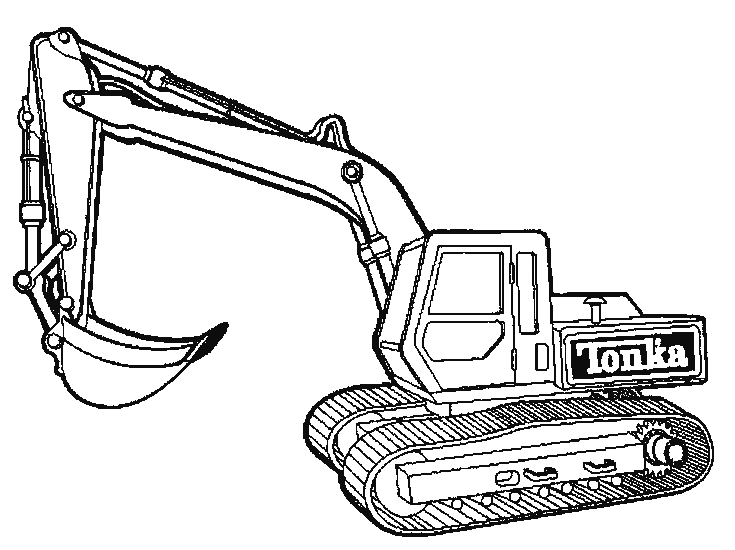 Dibujo para colorear: Bulldozer / Mecanic Shovel (Transporte) #141765 - Dibujos para Colorear e Imprimir Gratis