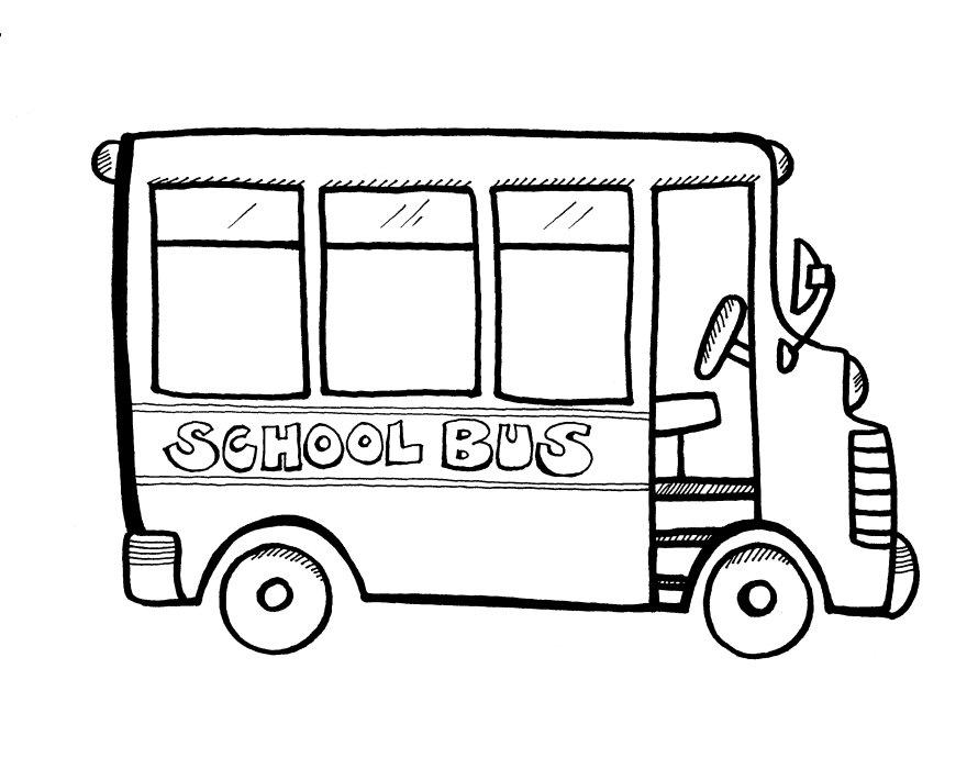 Dibujo para colorear: Bus (Transporte) #135325 - Dibujos para Colorear e Imprimir Gratis