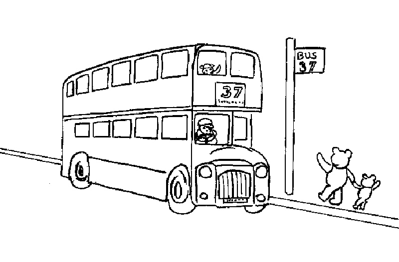 Dibujo para colorear: Bus (Transporte) #135350 - Dibujos para Colorear e Imprimir Gratis
