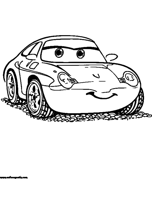 Dibujo para colorear: Race car (Transporte) #138853 - Dibujos para Colorear e Imprimir Gratis