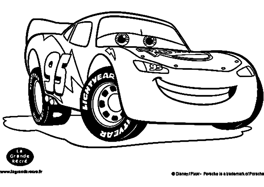 Dibujo para colorear: Race car (Transporte) #138892 - Dibujos para Colorear e Imprimir Gratis