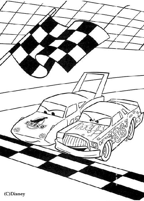 Dibujo para colorear: Race car (Transporte) #138946 - Dibujos para Colorear e Imprimir Gratis
