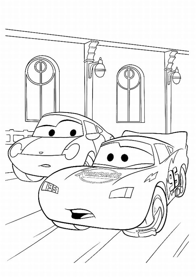 Dibujo para colorear: Race car (Transporte) #139001 - Dibujos para Colorear e Imprimir Gratis