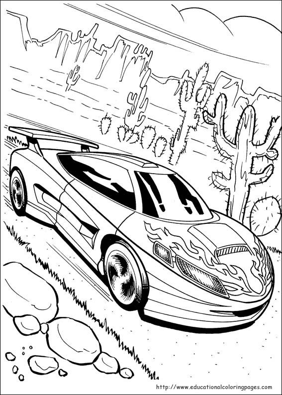 Dibujo para colorear: Race car (Transporte) #139009 - Dibujos para Colorear e Imprimir Gratis