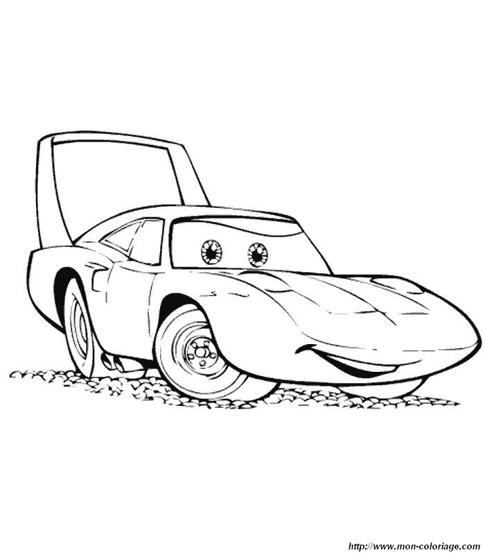 Dibujo para colorear: Race car (Transporte) #139018 - Dibujos para Colorear e Imprimir Gratis