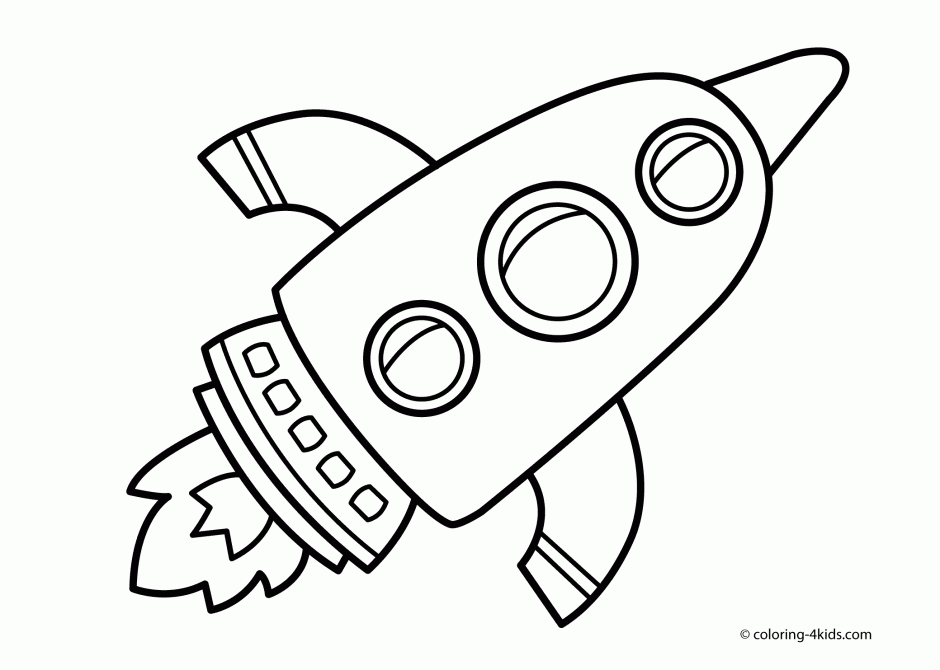 Dibujo para colorear: Rocket (Transporte) #140071 - Dibujos para Colorear e Imprimir Gratis