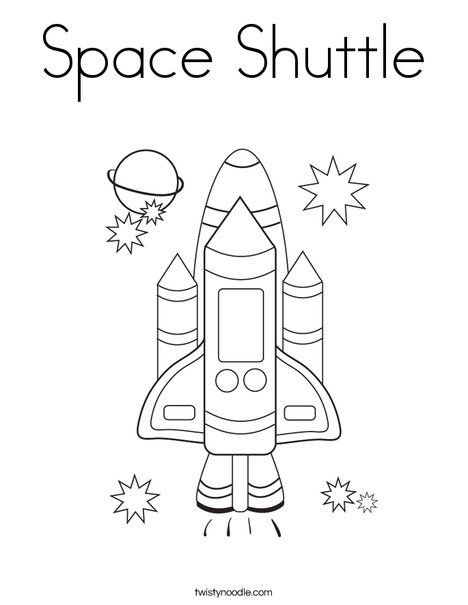 Dibujo para colorear: Spaceship (Transporte) #140453 - Dibujos para Colorear e Imprimir Gratis