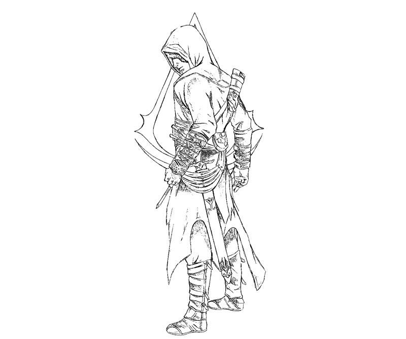 Dibujo para colorear: Assassin's Creed (Videojuegos) #111946 - Dibujos para Colorear e Imprimir Gratis