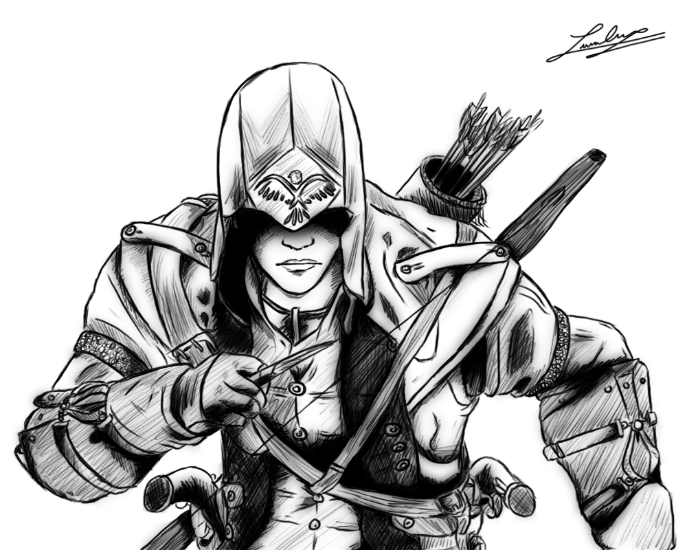 Dibujo para colorear: Assassin's Creed (Videojuegos) #112001 - Dibujos para Colorear e Imprimir Gratis