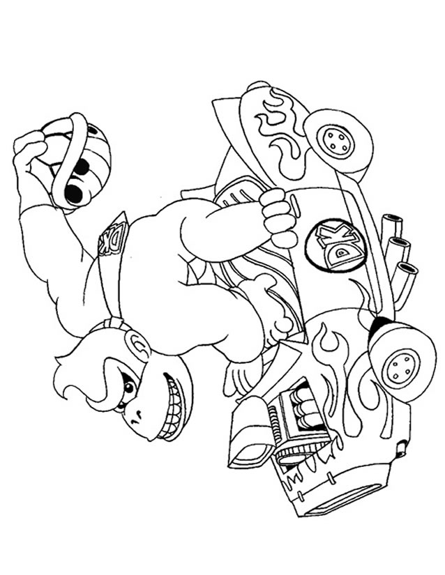 Dibujo para colorear: Donkey Kong (Videojuegos) #112162 - Dibujos para Colorear e Imprimir Gratis