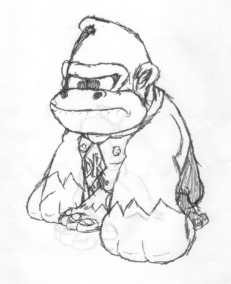Dibujo para colorear: Donkey Kong (Videojuegos) #112214 - Dibujos para Colorear e Imprimir Gratis