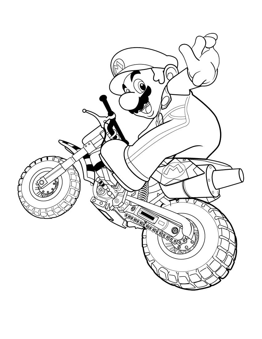 Dibujo para colorear: Mario Bros (Videojuegos) #112466 - Dibujos para Colorear e Imprimir Gratis