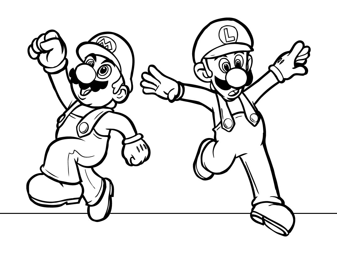 Dibujo para colorear: Mario Bros (Videojuegos) #112469 - Dibujos para Colorear e Imprimir Gratis