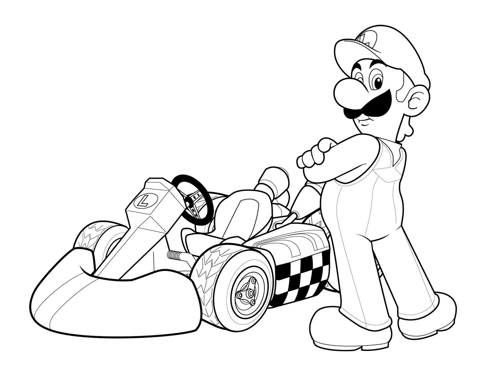 Dibujo para colorear: Mario Bros (Videojuegos) #112478 - Dibujos para Colorear e Imprimir Gratis