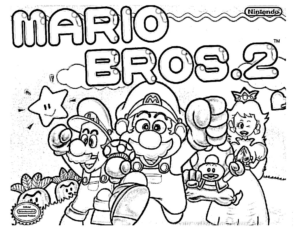 Dibujo para colorear: Mario Bros (Videojuegos) #112502 - Dibujos para Colorear e Imprimir Gratis