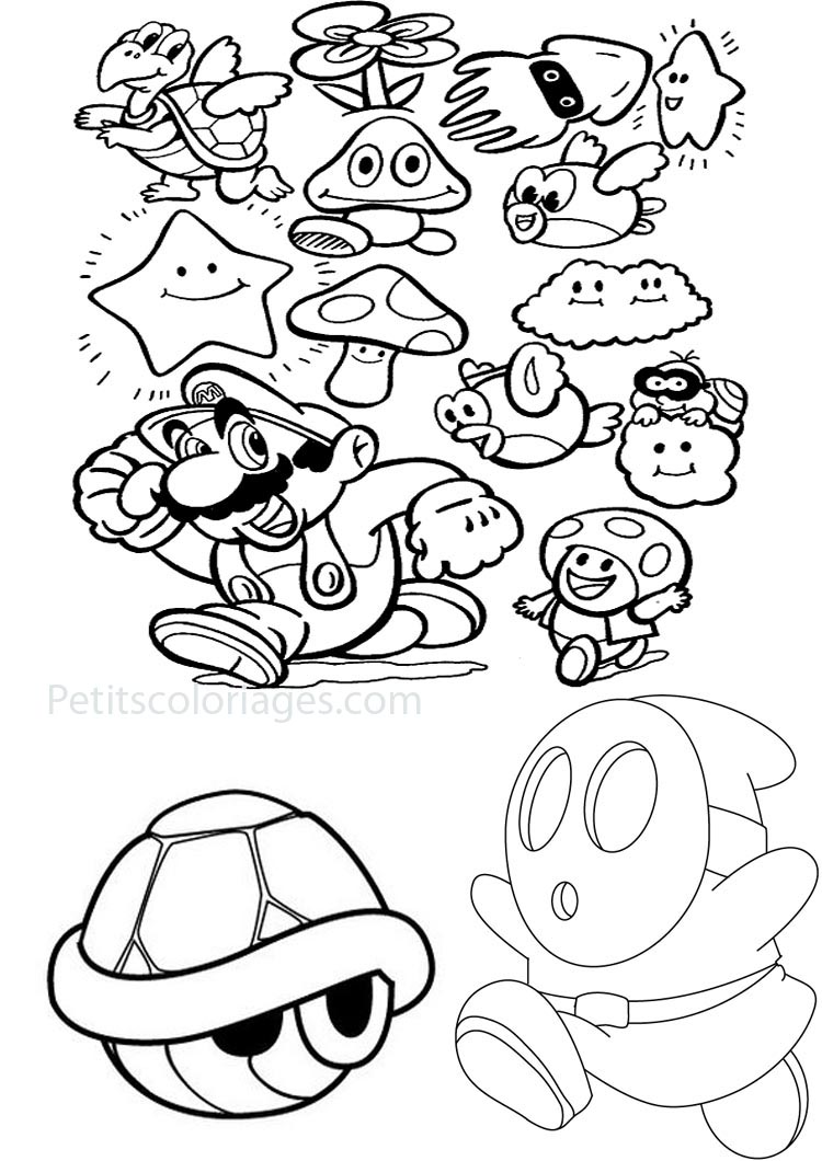 Dibujo para colorear: Mario Bros (Videojuegos) #112513 - Dibujos para Colorear e Imprimir Gratis