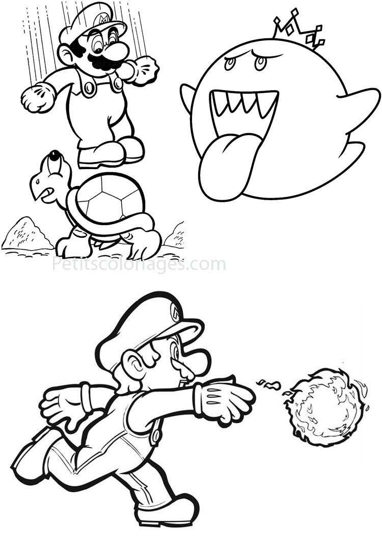 Dibujo para colorear: Mario Bros (Videojuegos) #112530 - Dibujos para Colorear e Imprimir Gratis