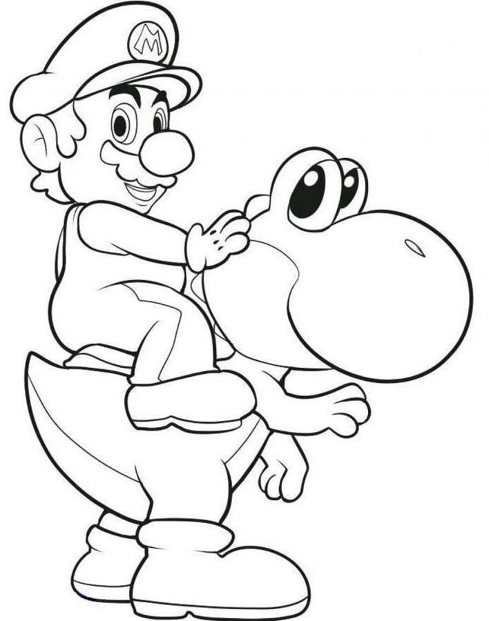 Dibujo para colorear: Mario Bros (Videojuegos) #112541 - Dibujos para Colorear e Imprimir Gratis