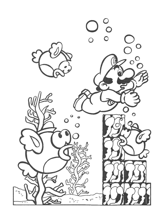 Dibujo para colorear: Mario Bros (Videojuegos) #112558 - Dibujos para Colorear e Imprimir Gratis