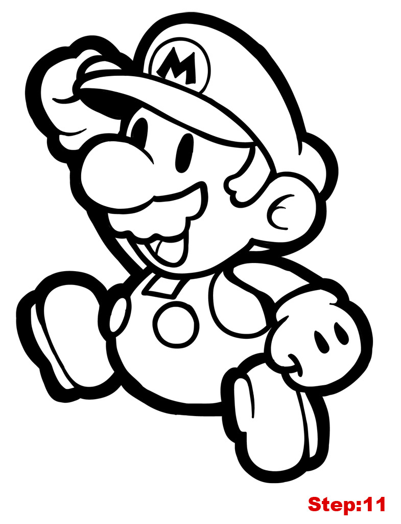Dibujo para colorear: Mario Bros (Videojuegos) #112570 - Dibujos para Colorear e Imprimir Gratis