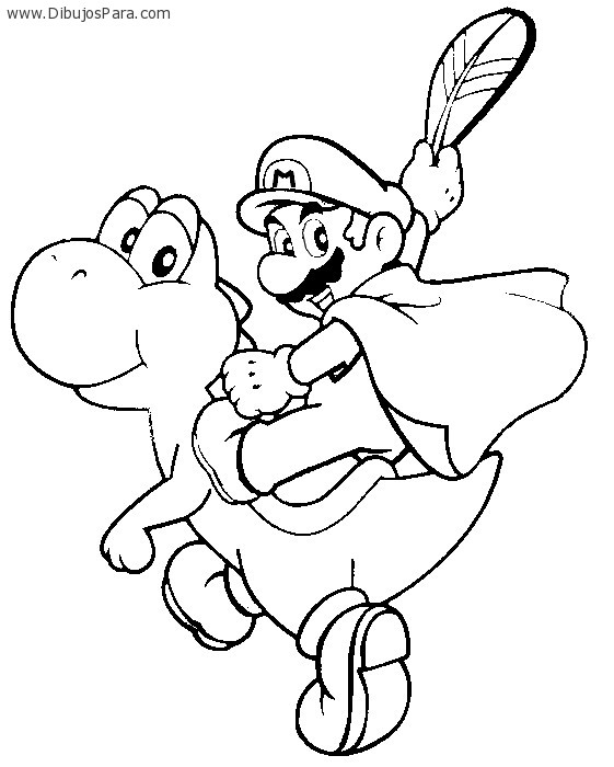 Dibujo para colorear: Mario Bros (Videojuegos) #112608 - Dibujos para Colorear e Imprimir Gratis