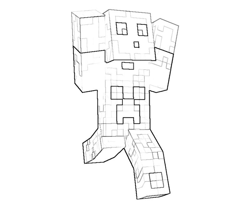 Dibujo para colorear: Minecraft (Videojuegos) #113779 - Dibujos para Colorear e Imprimir Gratis
