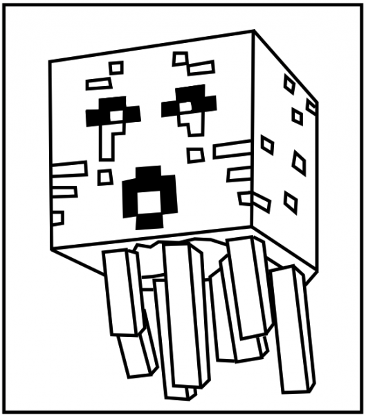 Dibujo para colorear: Minecraft (Videojuegos) #113810 - Dibujos para Colorear e Imprimir Gratis