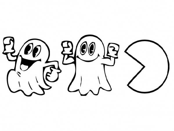 Dibujo para colorear: Pac-Man (Videojuegos) #114201 - Dibujos para Colorear e Imprimir Gratis