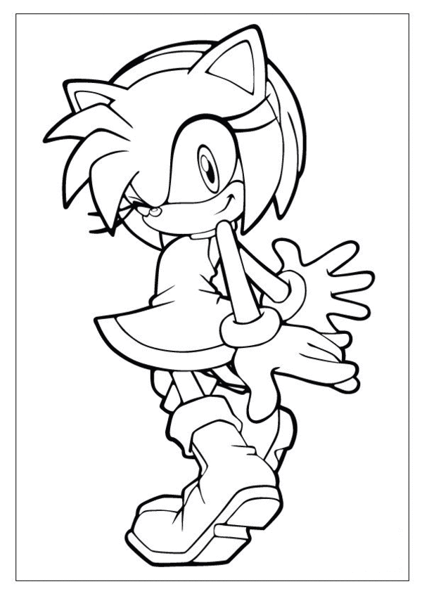 Dibujo para colorear: Sonic (Videojuegos) #153866 - Dibujos para Colorear e Imprimir Gratis