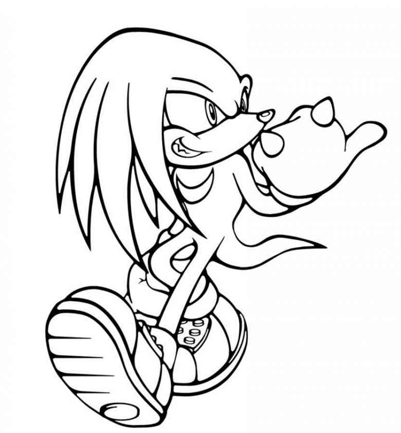 Dibujo para colorear: Sonic (Videojuegos) #153933 - Dibujos para Colorear e Imprimir Gratis