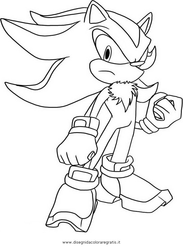Dibujo para colorear: Sonic (Videojuegos) #153986 - Dibujos para Colorear e Imprimir Gratis