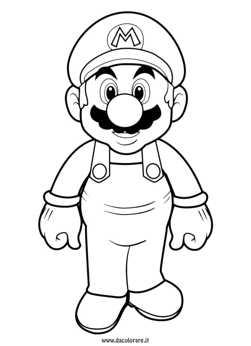 Dibujo para colorear: Super Mario Bros (Videojuegos) #153604 - Dibujos para Colorear e Imprimir Gratis