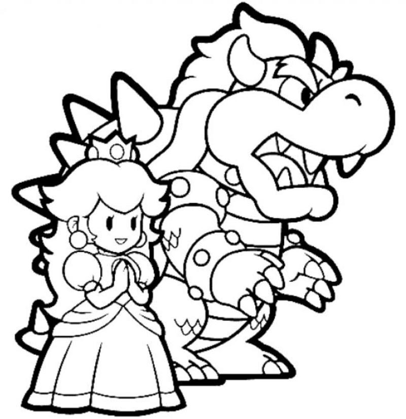 Dibujo para colorear: Super Mario Bros (Videojuegos) #153714 - Dibujos para Colorear e Imprimir Gratis