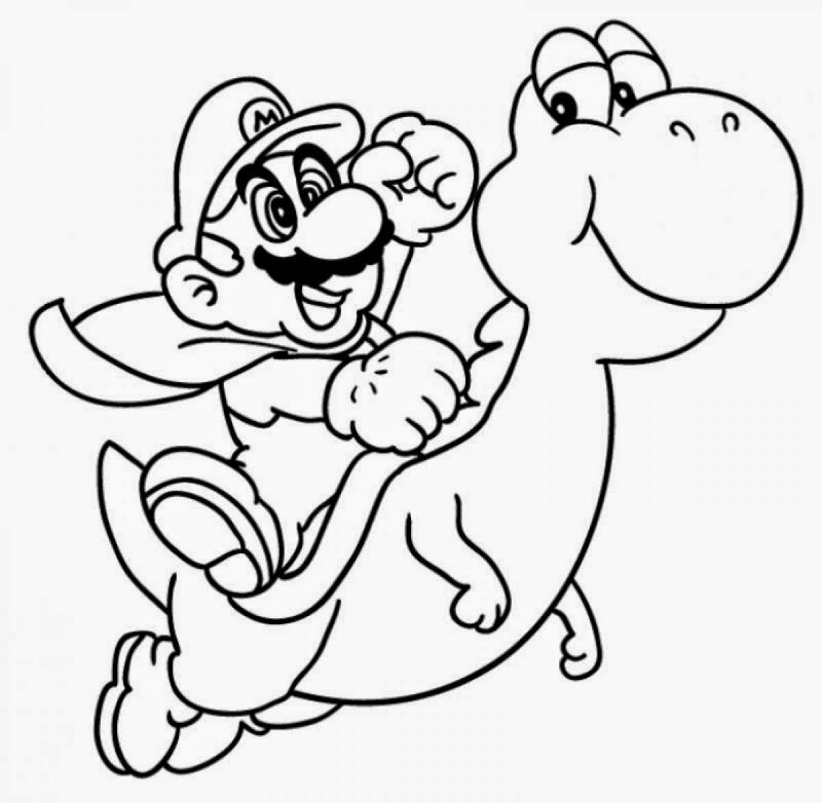 Dibujo para colorear: Super Mario Bros (Videojuegos) #153719 - Dibujos para Colorear e Imprimir Gratis
