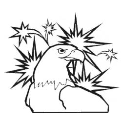 Dibujo para colorear: Águila (Animales) #314 - Dibujos para Colorear e Imprimir Gratis